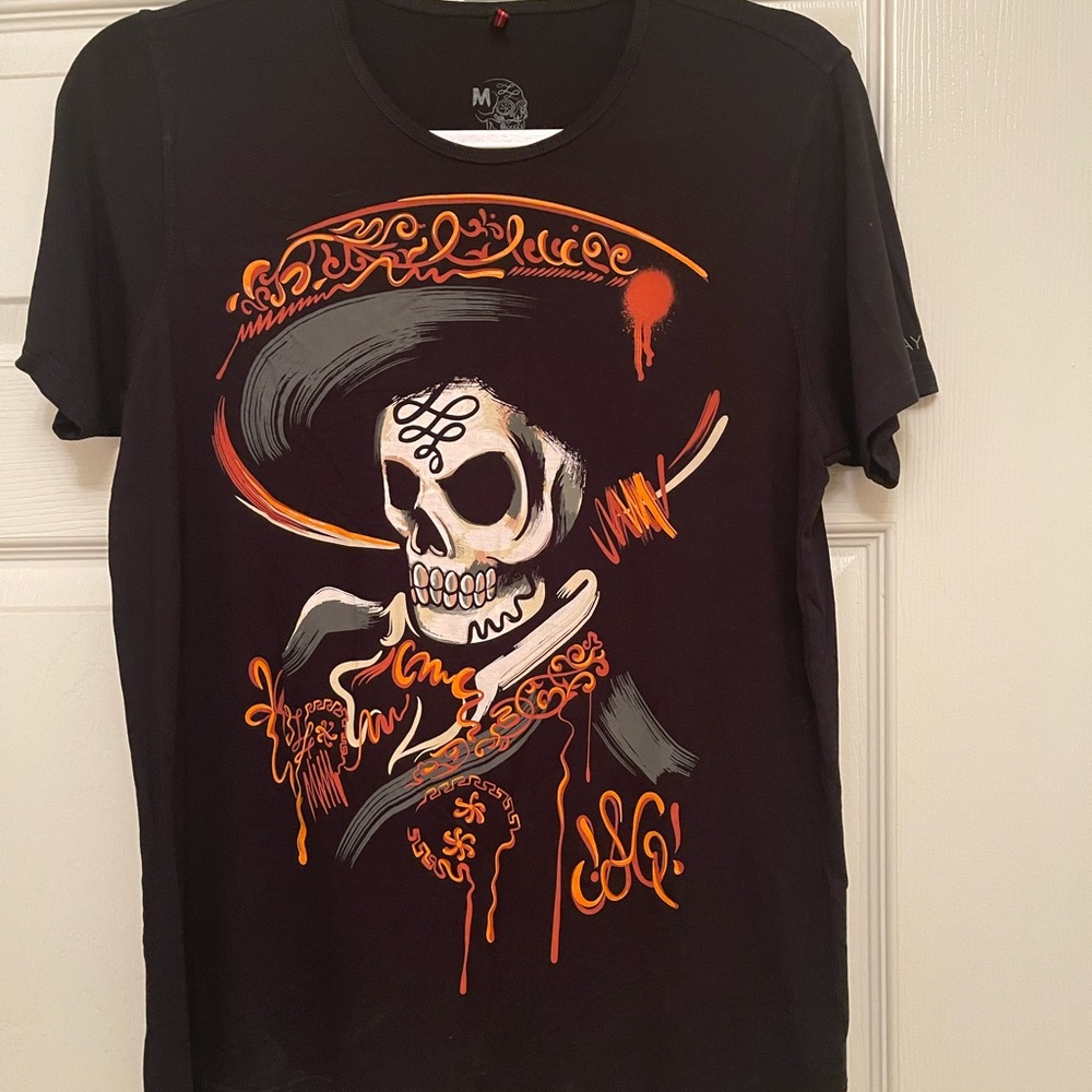 Authentic Ay Guey t-shirt. This is a medium sized shirt without tags.